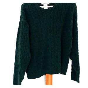 Talbots Green Sweater